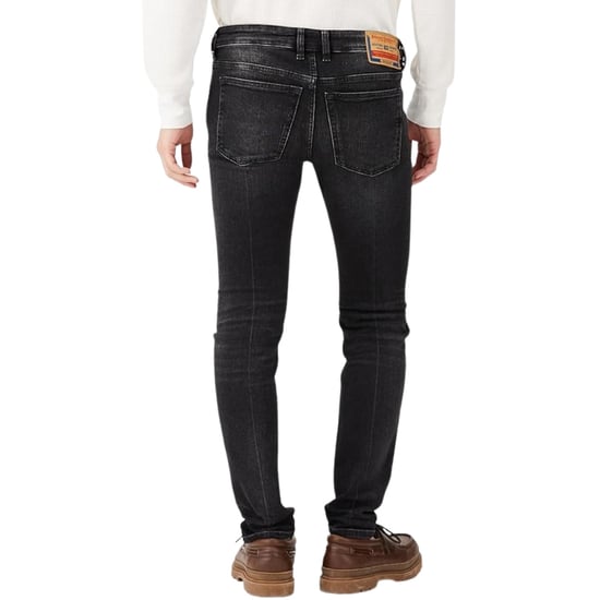 Diesel 1979 Sleenker zwarte vervaagde denimjeans - Image 3