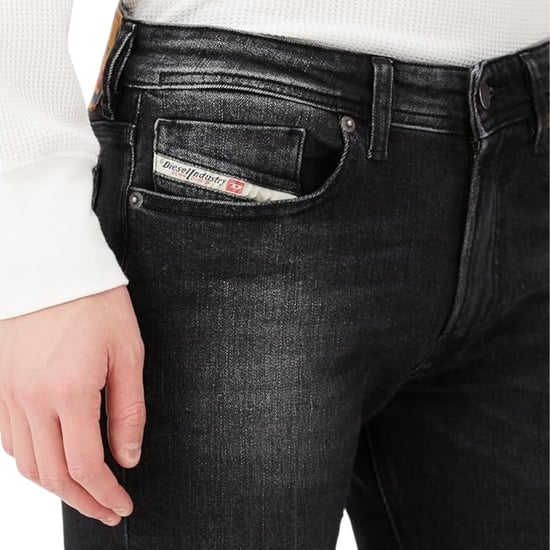 Diesel 1979 Sleenker zwarte vervaagde denimjeans - Image 4