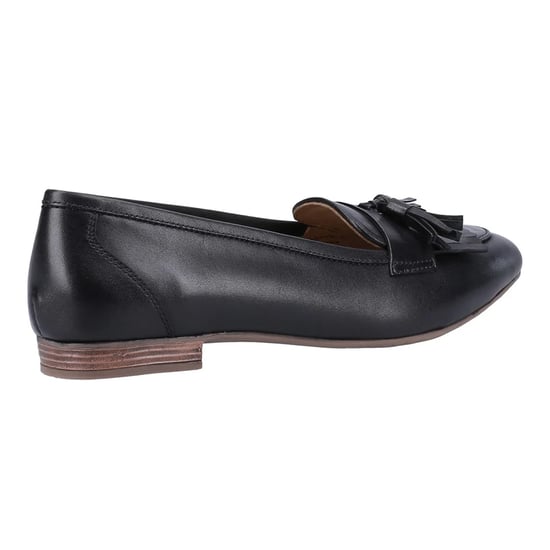 Hush Puppies Dames/Dames Marissa Leren Tassel Loafers (Zwart) - Image 2