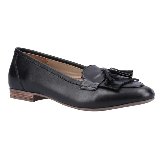 Hush Puppies Dames/Dames Marissa Leren Tassel Loafers (Zwart) - Image 3