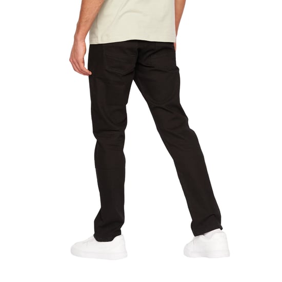 Crosshatch Heren Cadman Rechte Jeans (Massief zwart) - Image 2