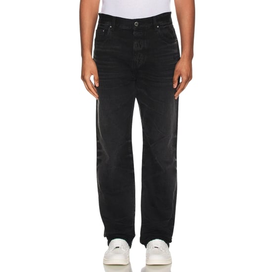 Amiri Stack Straight Fit Faded Black Jeans - Image 3