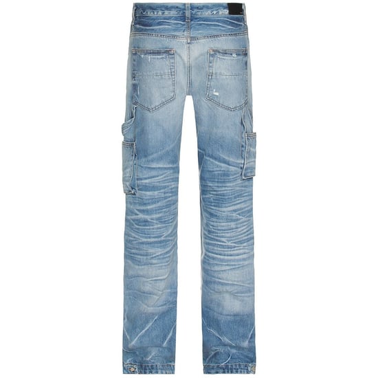 Amiri Carpenter vervaagde indigoblauwe jeans met rechte pasvorm - Image 2