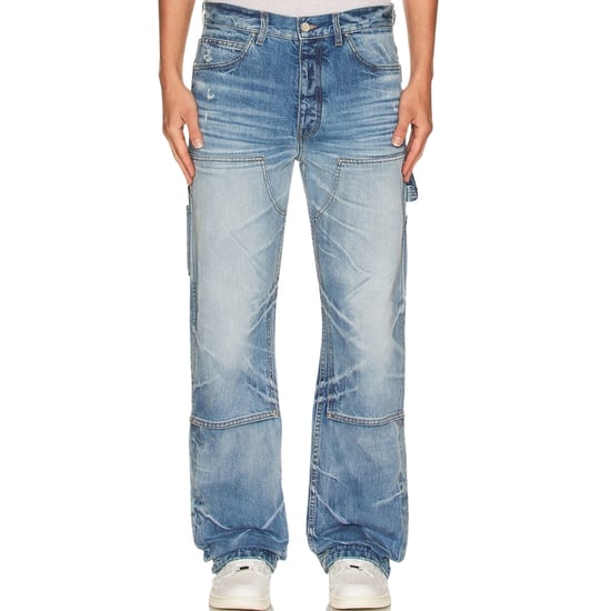 Amiri Carpenter vervaagde indigoblauwe jeans met rechte pasvorm - Image 5