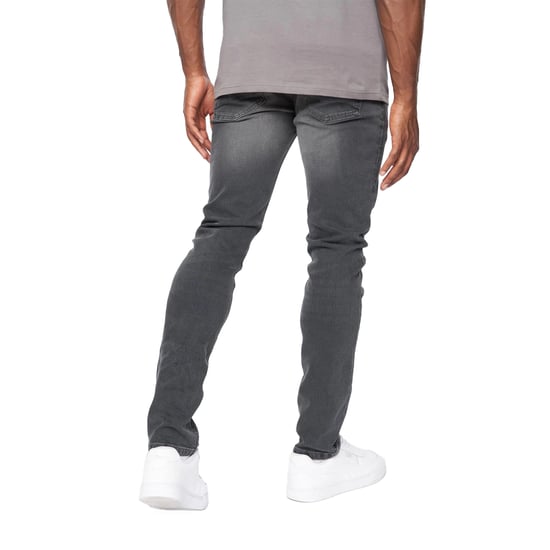 Crosshatch Heren Barbeck Slim Jeans (Lichtgrijze wassing) - Image 2