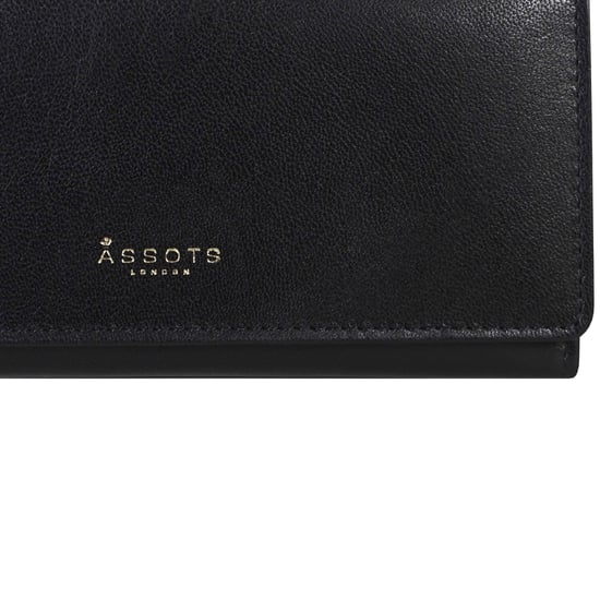 'CLAIRE' Real Polished VT Vintage Leather Flap Over Purse - Image 2