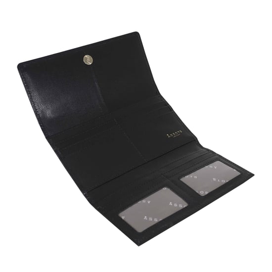 'CLAIRE' Real Polished VT Vintage Leather Flap Over Purse - Image 5