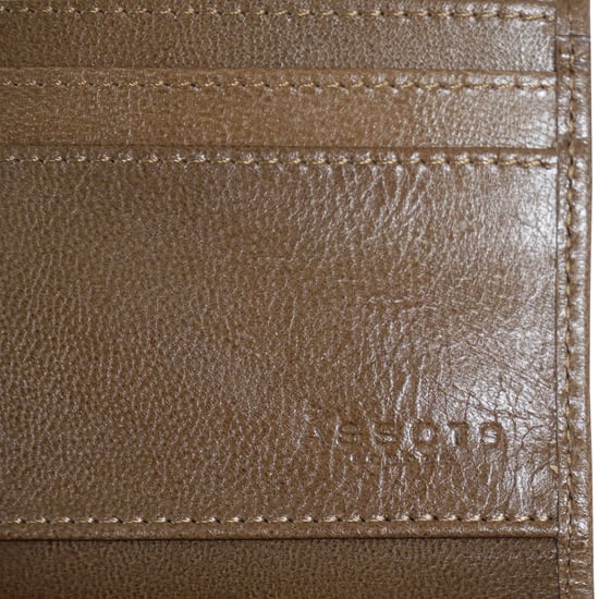 'PRESTON' Trifold Vegetable Tanned Real Leather Purse - Image 2