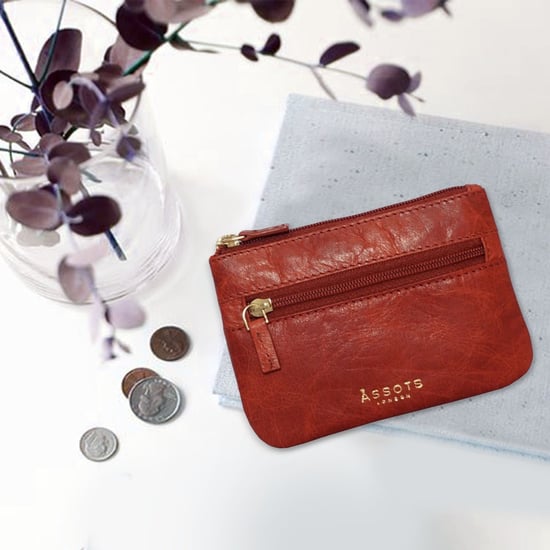 MARY' Soft Small Leather Coin Purse - Image 2