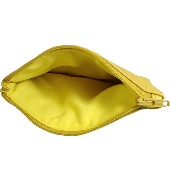 Poppy' Full Grain Leather Zip Top Coin Purse - Image 4