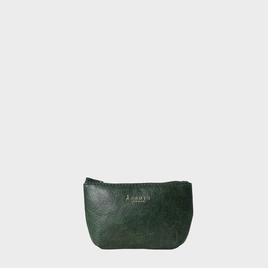 'Diana' Full Grain Leather Zip Top Coin Purse - Image 1