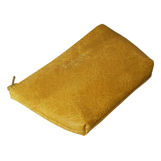 'Diana' Full Grain Leather Zip Top Coin Purse - Image 3