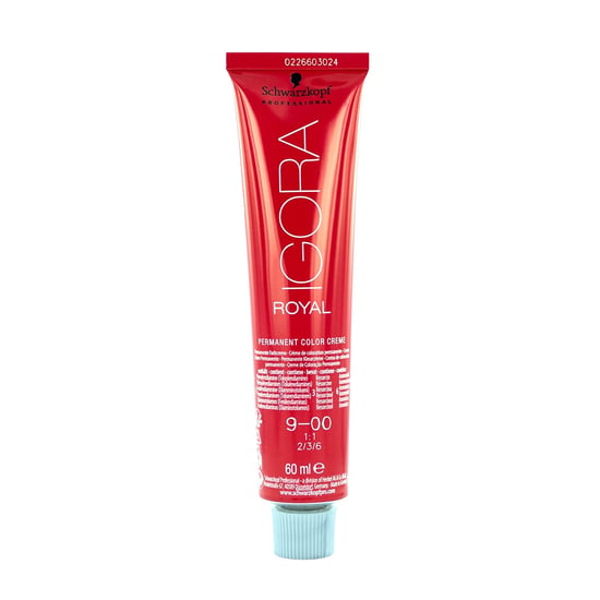Igora Royal Permanente Kleurcrème 60ml - 9-00 Extra Lichtblond Natuurlijke Extra - Image 1