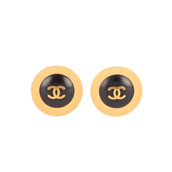 CC Round Clip On Earrings Earrings - Image 1
