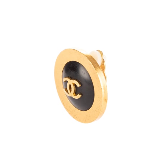 CC Round Clip On Earrings Earrings - Image 2