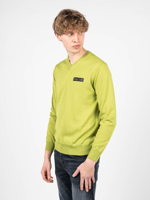 Plein Sport Pullover Merino Men's Green - Image 3