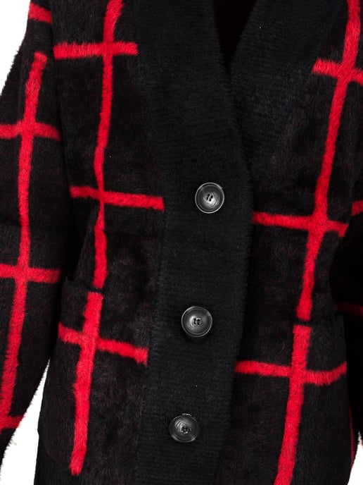 Pinko Cardigan Extrabrut damer Röd - Image 3