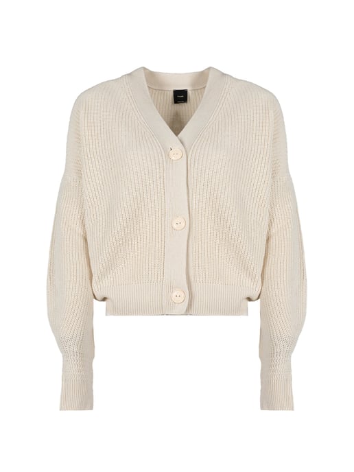 Pinko Cardigan Radon Woman's Off-White - Image 2