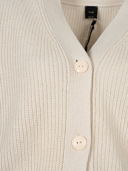 Pinko Cardigan Radon Woman's Off-White - Image 3