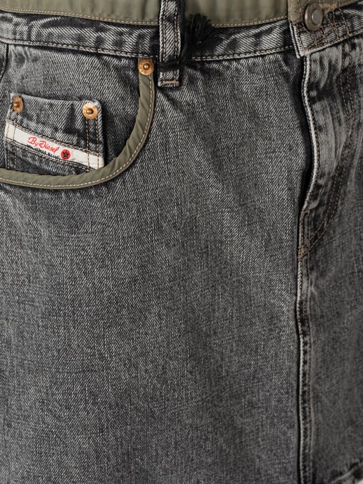 Diesel Skirt D4D Woman's Grey - Image 4