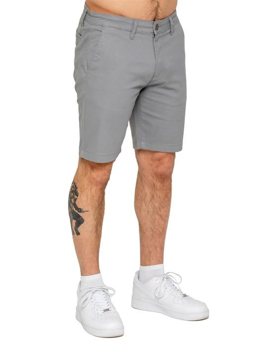 Enzo | Heren Stretch Chino Shorts - Image 2