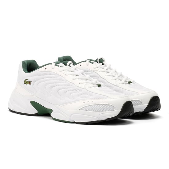 Lacoste Storm 96 2K Lite Men's White/Green Trainers - Image 1