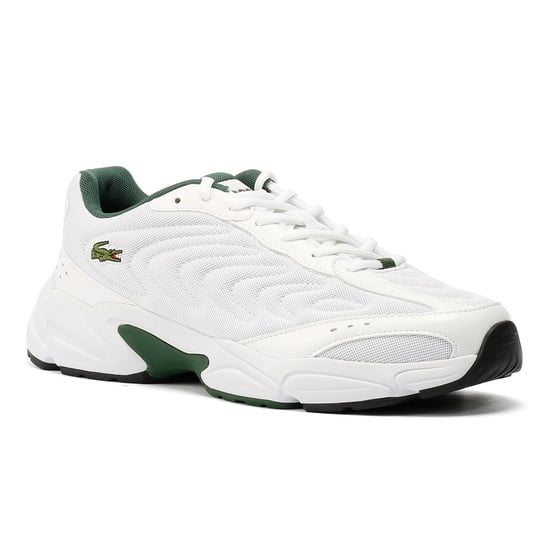 Lacoste Storm 96 2K Lite Men's White/Green Trainers - Image 2