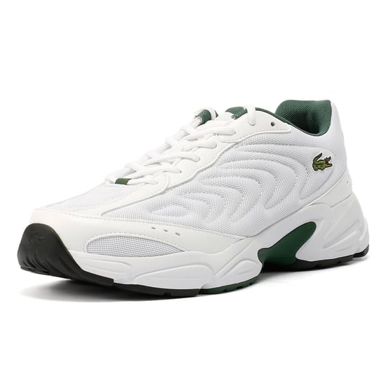 Lacoste Storm 96 2K Lite Men's White/Green Trainers - Image 3