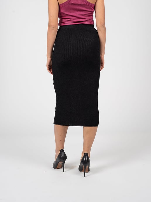 Pinko Skirt Tulio Woman's Black - Image 4