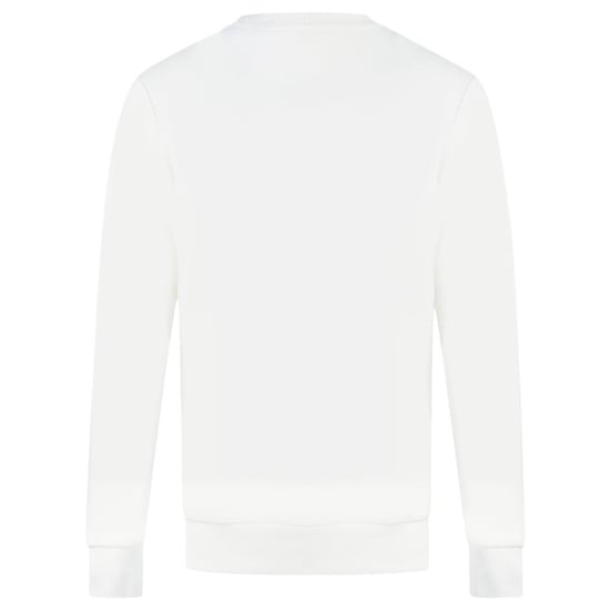 Diesel dubbel vernietigd logo wit sweatshirt - Image 2