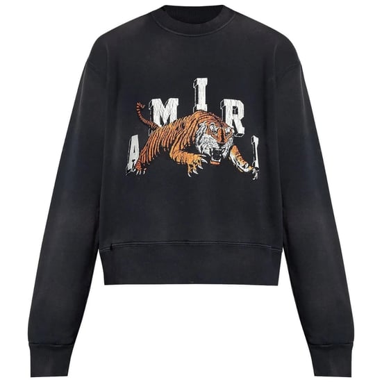 Amiri Vintage Tiger Black Sweatshirt - Image 1