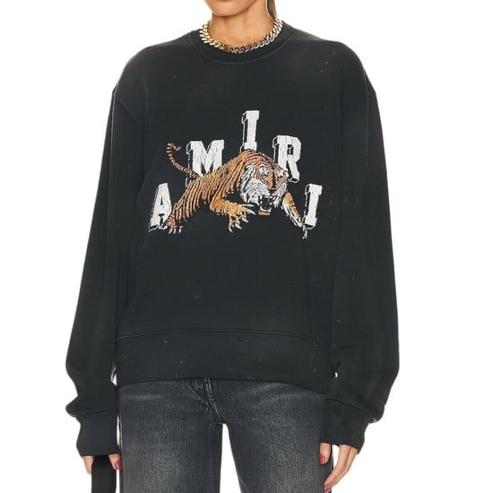 Amiri Vintage Tijger Zwart Sweatshirt - Image 3