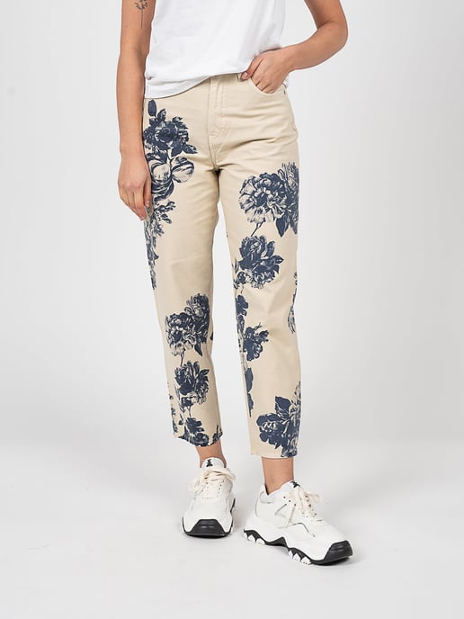 Pinko Byxor Maddie damer Vit - Image 3