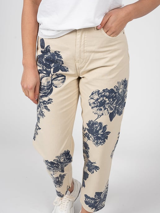 Pinko Byxor Maddie damer Vit - Image 4