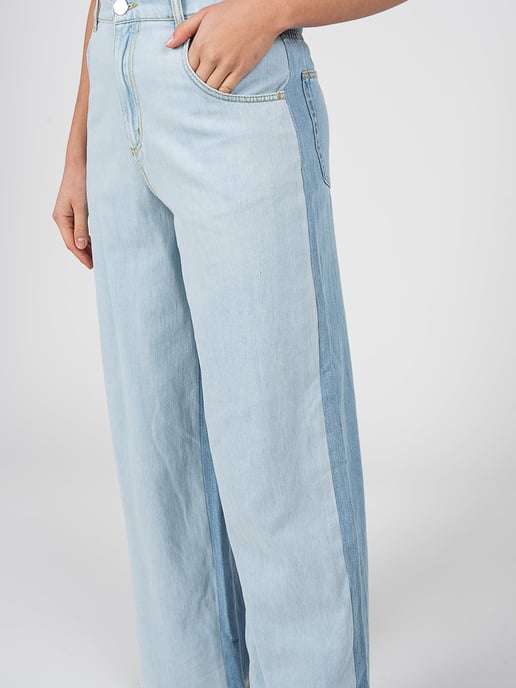 Pinko Trousers Dennis Woman's Blue - Image 4
