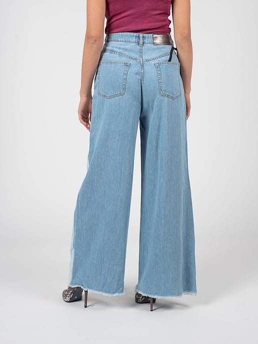 Pinko Trousers Dennis Woman's Blue - Image 5