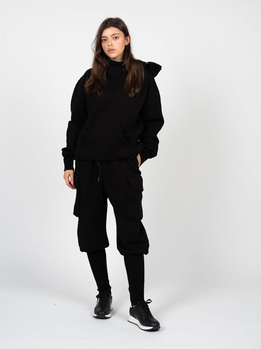 La Haine Inside Us Dresowe Jogger style Unisex Woman's Black - Image 2