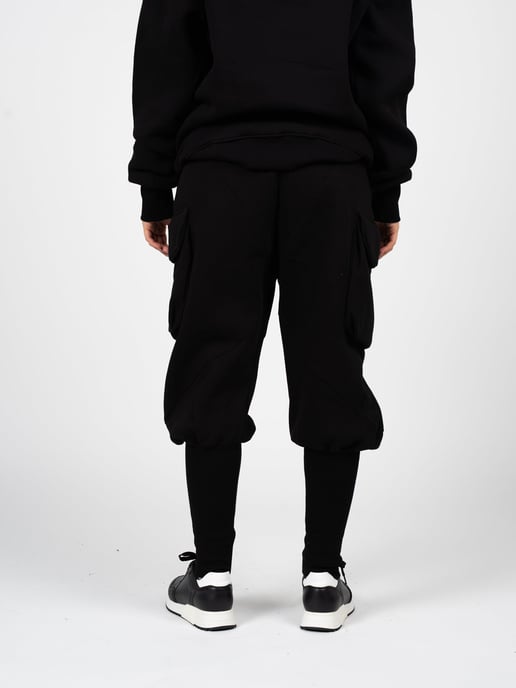 La Haine Inside Us Dresowe Jogger style Unisex Woman's Black - Image 5
