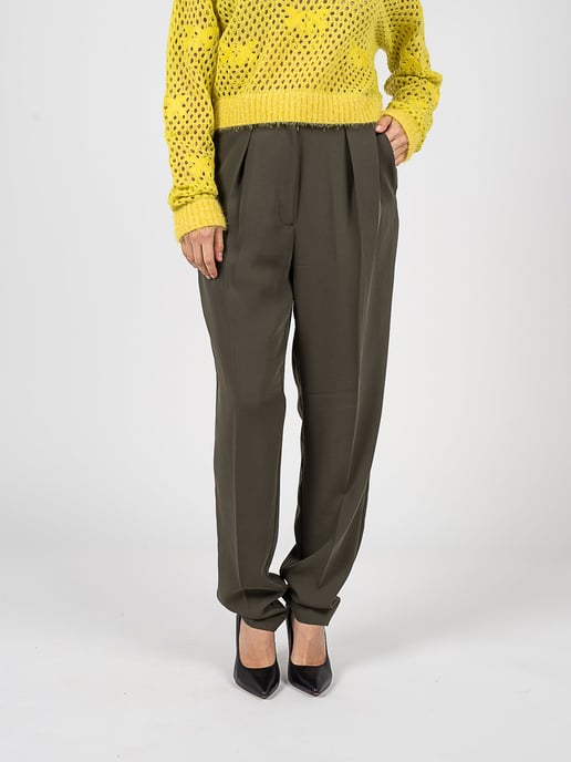 Pinko Byxor Pietra damer Militärgrön - Image 3
