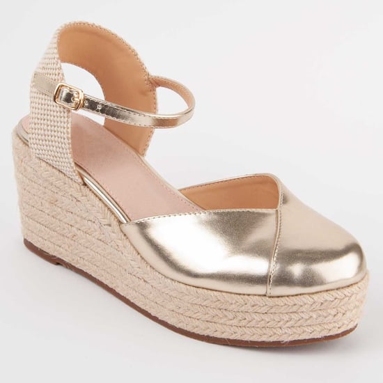 Montevita Espadrilles Met Sleehak Balenci3 Goud - Image 2