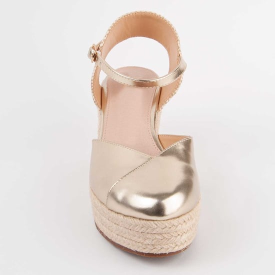 Montevita Espadrilles Met Sleehak Balenci3 Goud - Image 3