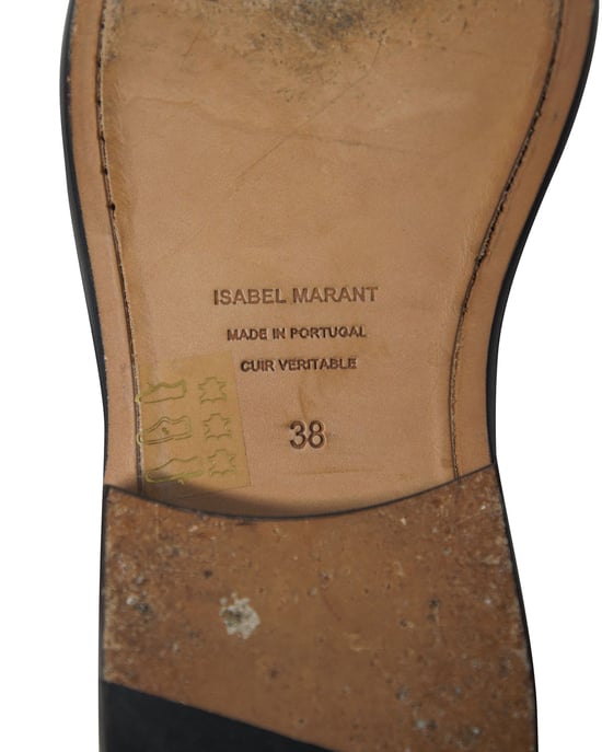 Isabel Marant Chelay Stövlar i Svart Läder - Image 6