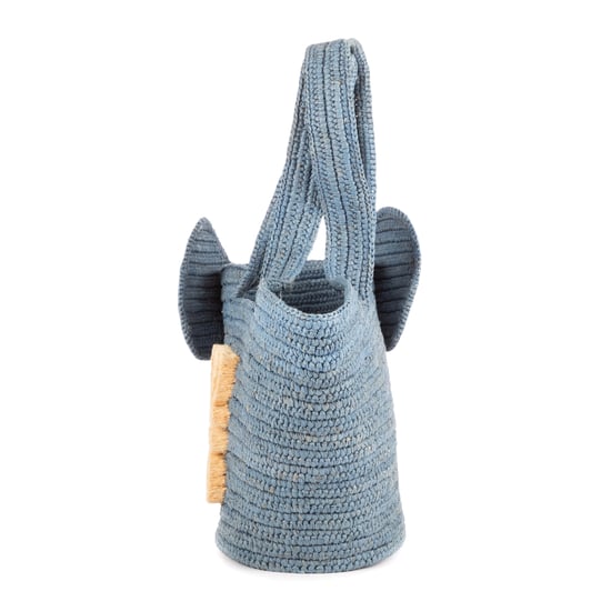 Elephant Raffia Tote  Handtas - Image 3