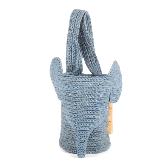 Elephant Raffia Tote  Handtas - Image 5