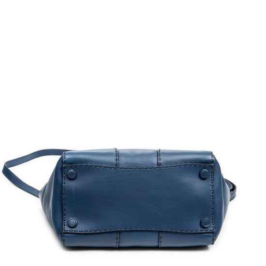Stitched Twin Pocket Tote Shoulder Bag - Image 6