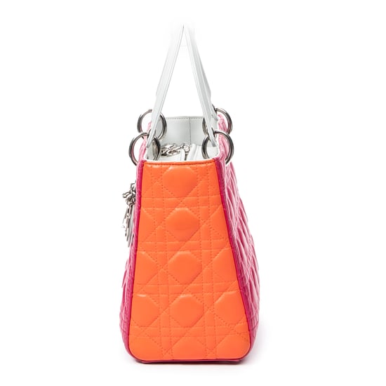Medium Tricolor Lady Dior  Shoulder Bag - Image 3