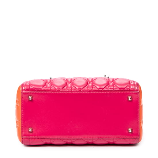 Medium Tricolor Lady Dior  Shoulder Bag - Image 6