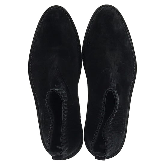 Balenciaga Chelsea Boots in Zwart Suède - Image 3