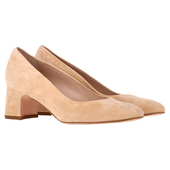 Stuart Weitzman Mary Ann 60 Pumps in Beige Suede - Image 4