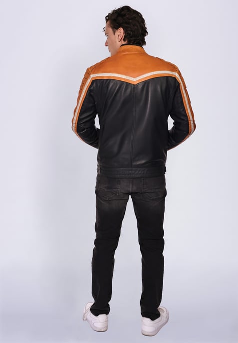 Top Gun leren jas TGJ1005 - Image 5